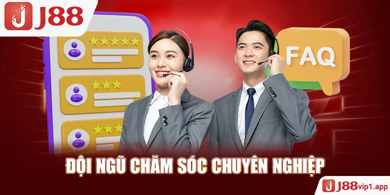 Đội ngũ chăm sóc chuyên nghiệp
